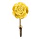 Yellow Flower Ceramic Wall Hook